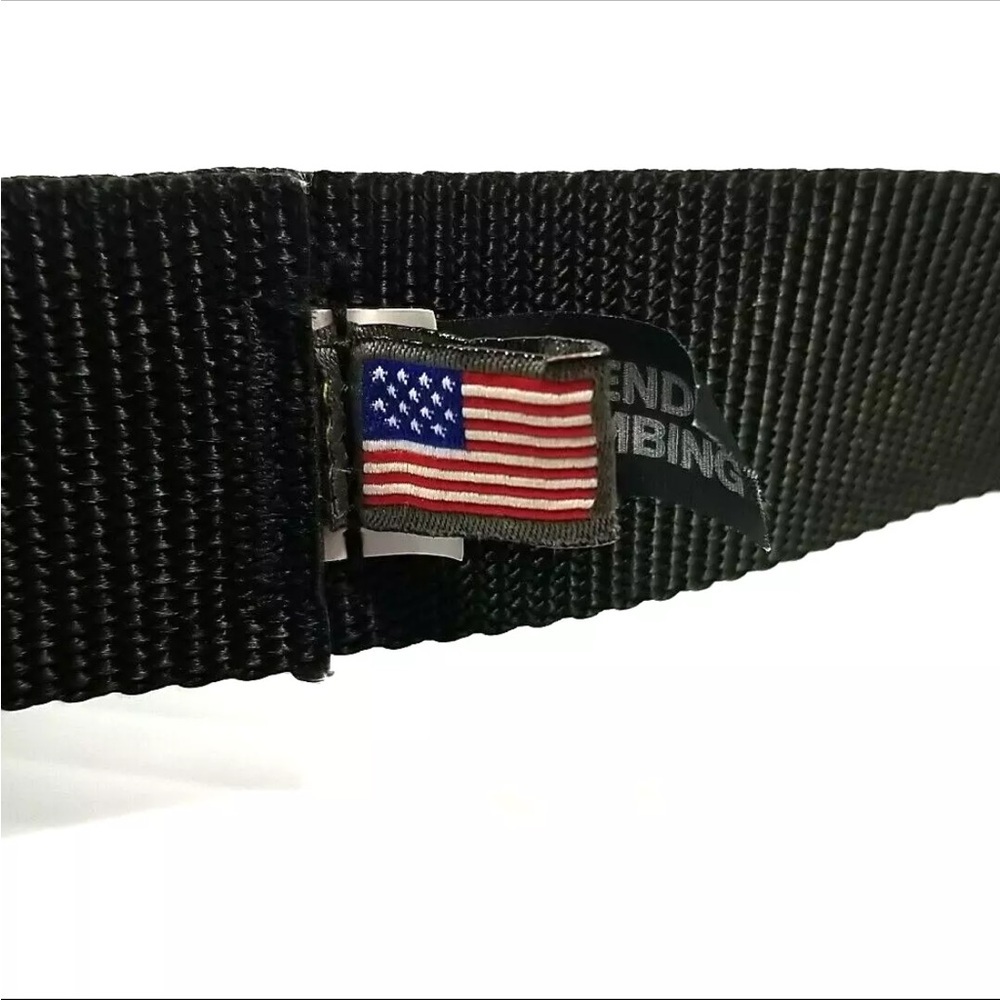 Bison Designs Last Chance Black & Gunmetal Tactical Belt 43.5" Long x 1.5" Wide - Picture 5 of 7